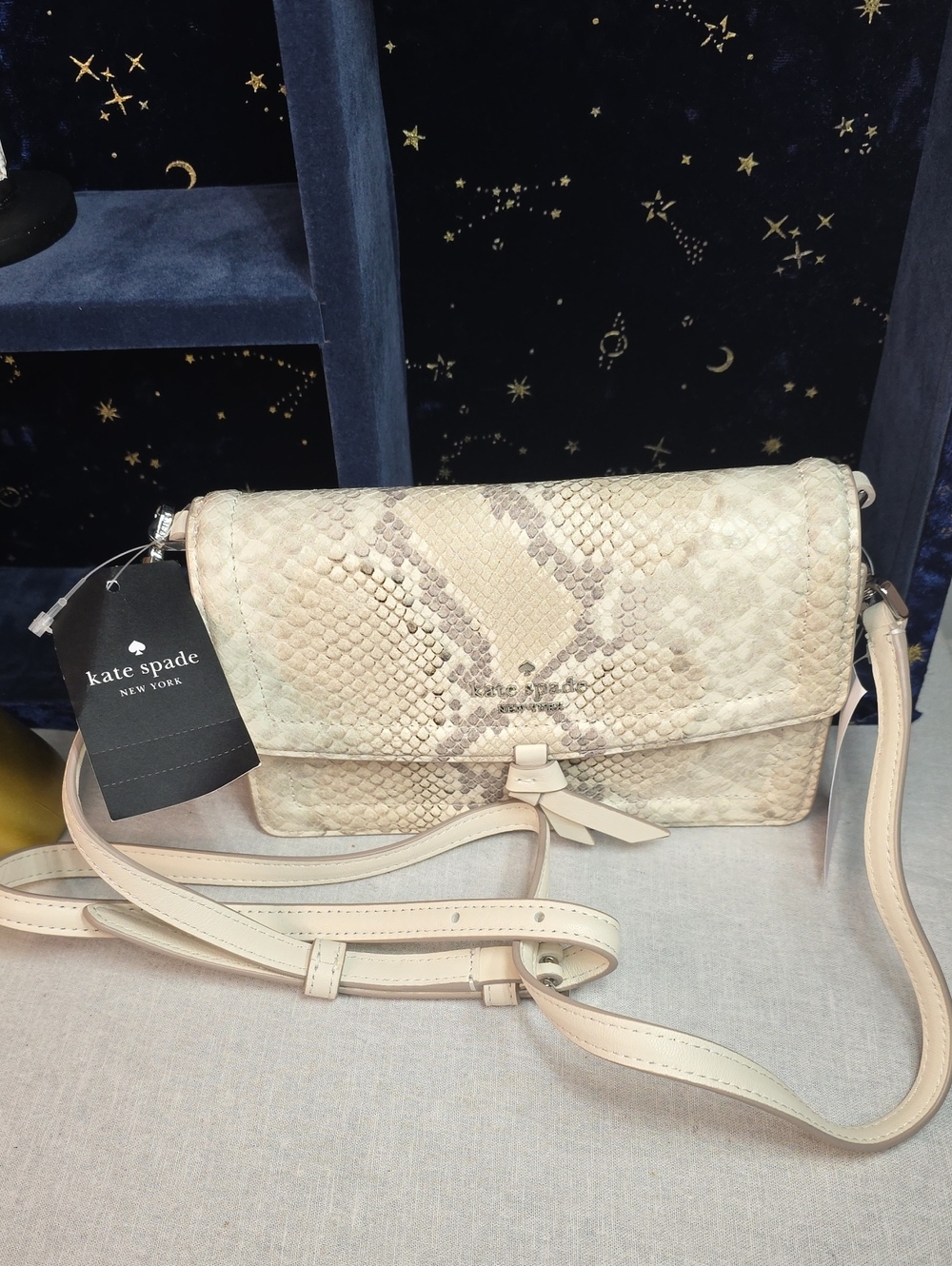 Kate Spade New York Knott Snake Mini Crossbody Bag